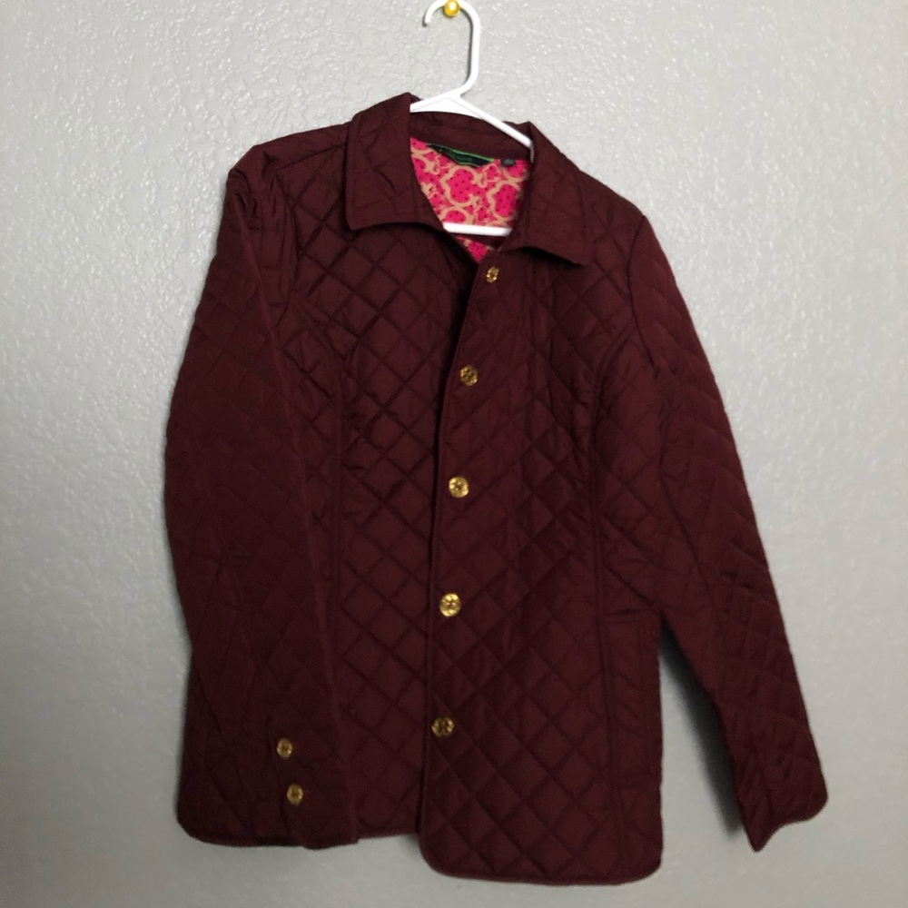 Lightweight Quilted Buttoned Coat